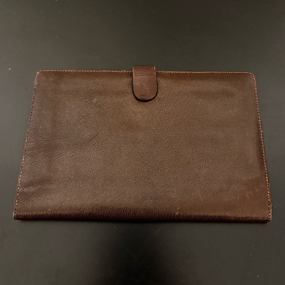 Eddie Bauer, Vintage, Soft Brown Leather Passport Holder - Picture 3 of 8